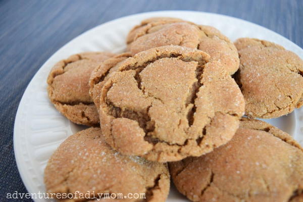Soft Ginger Snap Cookies Soft Ginger Snap Cookies