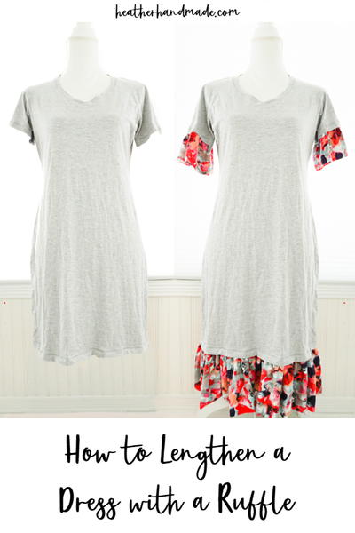 How To Lengthen A Dress With A Ruffle How To Lengthen A Dress With A Ruffle