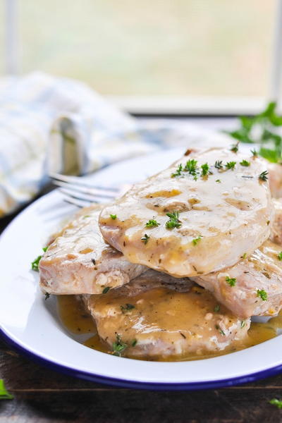 Slow Cooker Ranch Pork Chops