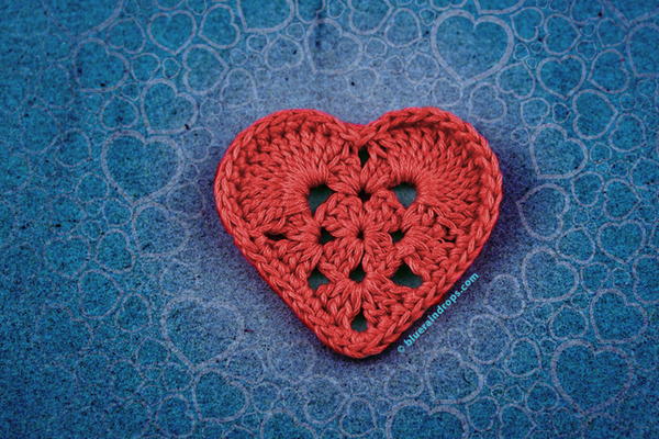 Simple Crochet Heart Simple Crochet Heart