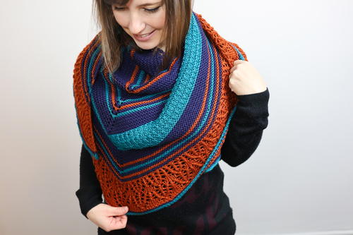 Kenai Skyline Shawl Kenai Skyline Shawl