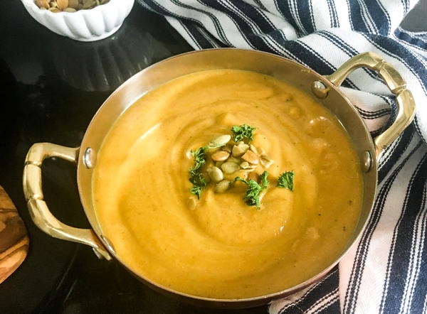 Sweet Nutty Butternut Squash Soup Recipe Sweet & Nutty Butternut Squash Soup Recipe
