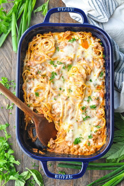 Spaghetti Casserole Spaghetti Casserole