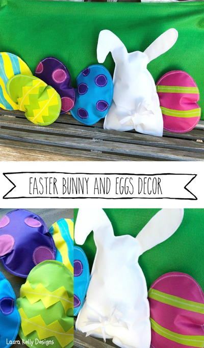 Easter Eggs And Bunny Home Decor Easter Eggs And Bunny Home Decor