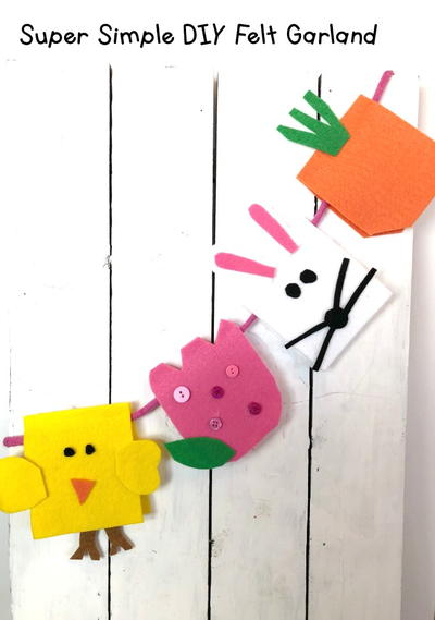 Diy Easter Garland Diy Easter Garland