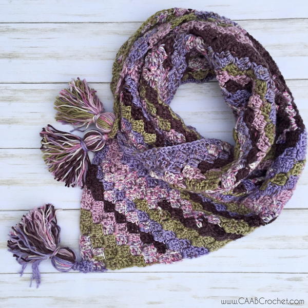 Connecting Tassels Triangle Scarf Connecting Tassels Triangle Scarf