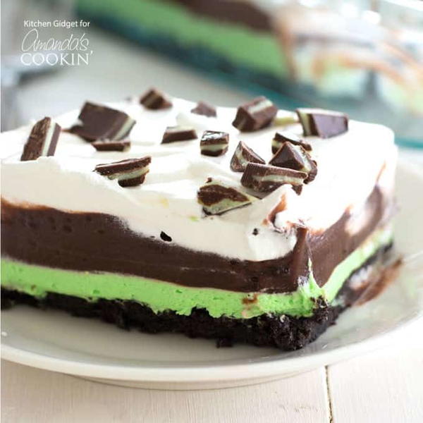 Mint Chocolate Lasagna Mint Chocolate Lasagna