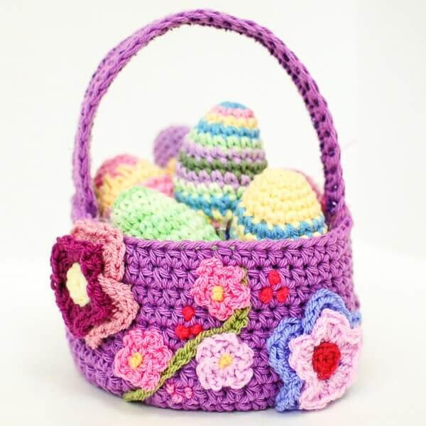 Crochet Easter Basket Crochet Easter Basket