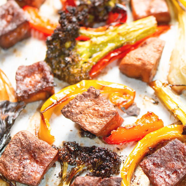 Baked Tofu With Vegetables Baked Tofu With Vegetables