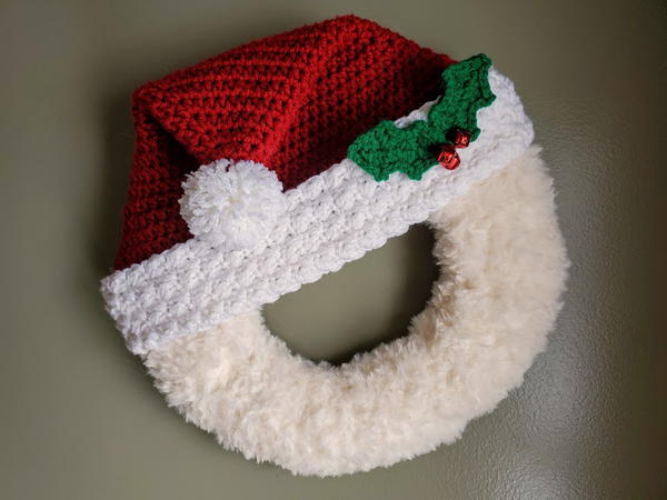 Santa Wreath Santa Wreath