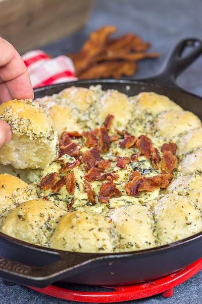 Bacon Spinach Dip Bacon Spinach Dip