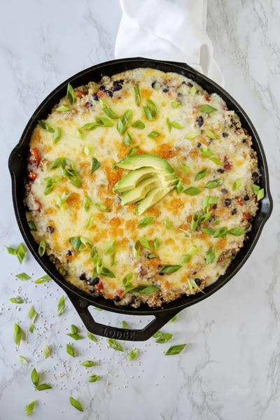 30 Minute Mexican Quinoa Skillet 30 Minute Mexican Quinoa Skillet
