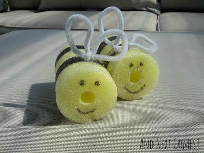 Pool Noodle Bumblebees Pool Noodle Bumblebees
