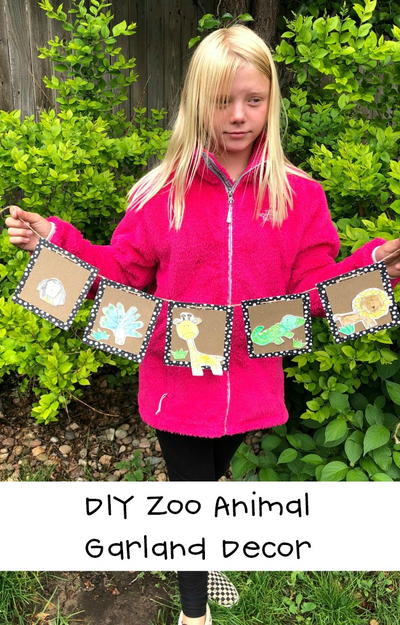 Zoo Animal Garland Decoration Zoo Animal Garland Decoration