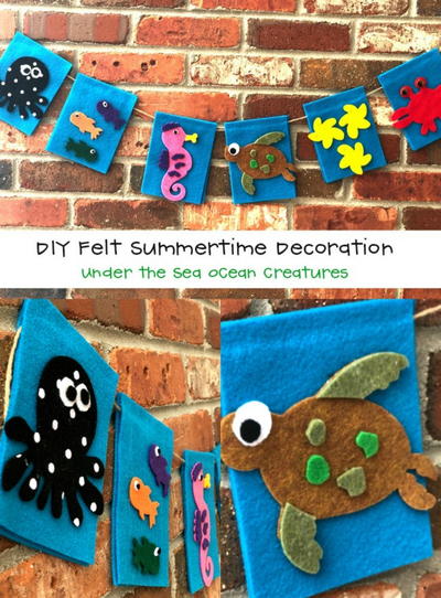 Coastal Felt Garland