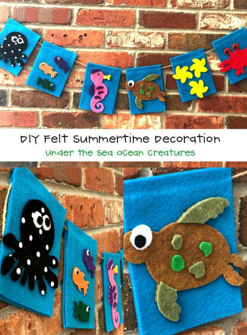 Coastal Felt Garland Coastal Felt Garland