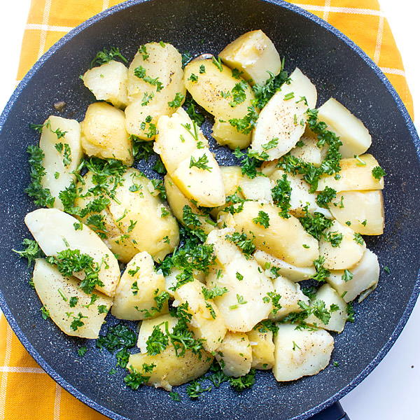 Buttered Parsley Potatoes Buttered Parsley Potatoes