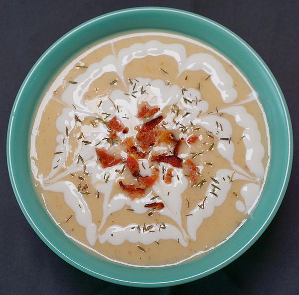 Instant Pot Potato Leek Soup With Bacon Instant Pot Potato Leek Soup With Bacon