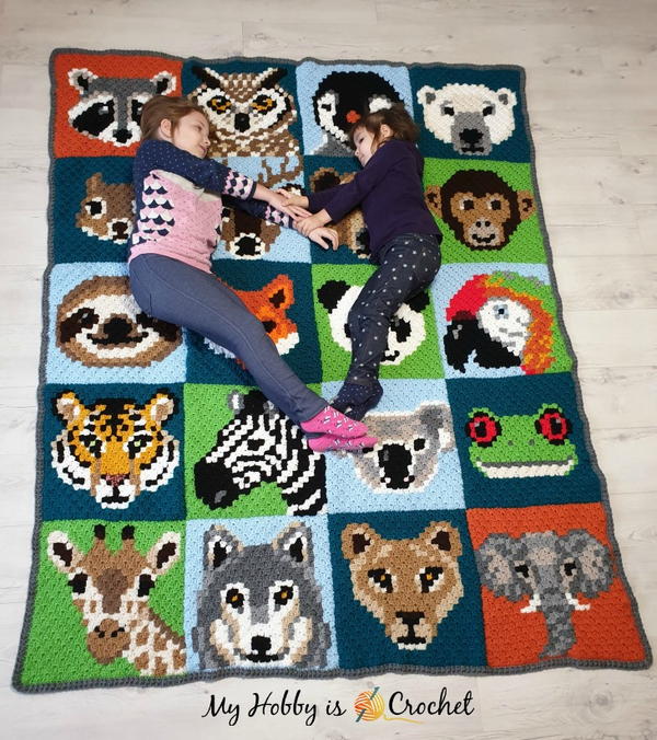 Wildlife Graphghan Wildlife Graphghan