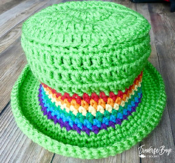 St Patricks Day Rainbow Hat St. Patrick's Day Rainbow Hat