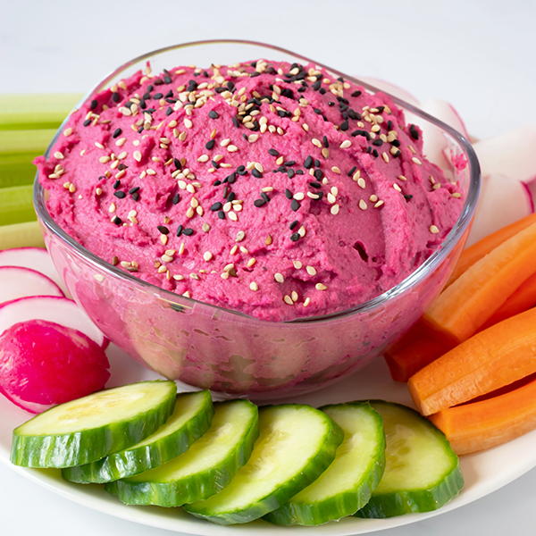 Beetroot And Chickpea Hummus Beetroot And Chickpea Hummus