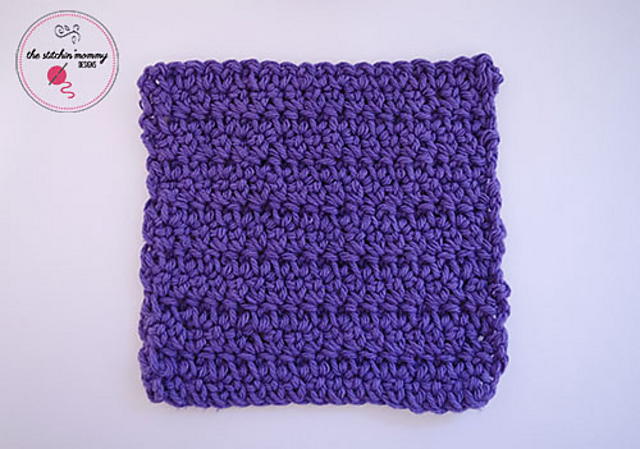 Extended Single Crochet Dishcloth Extended Single Crochet Dishcloth
