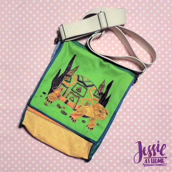 Embroidered Messenger Bag Embroidered Messenger Bag