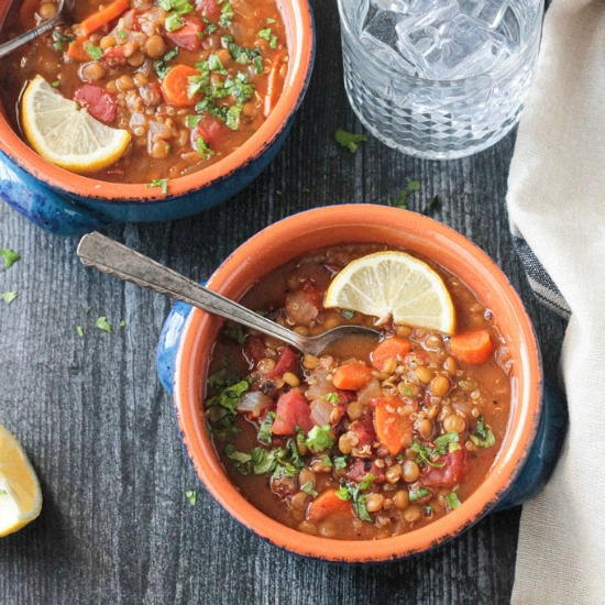 Smoky Lentil Quinoa Soup Smoky Lentil Quinoa Soup