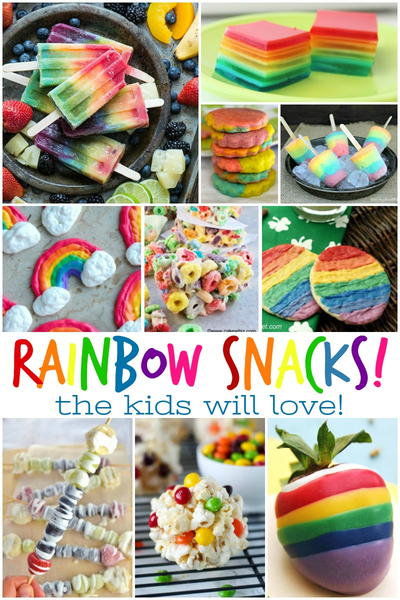 Rainbow Snacks The Kids Will Love Rainbow Snacks The Kids Will Love!