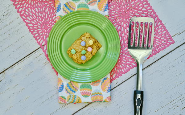 Easy Spring Mm Cookie Bars Easy Spring M&m Cookie Bars