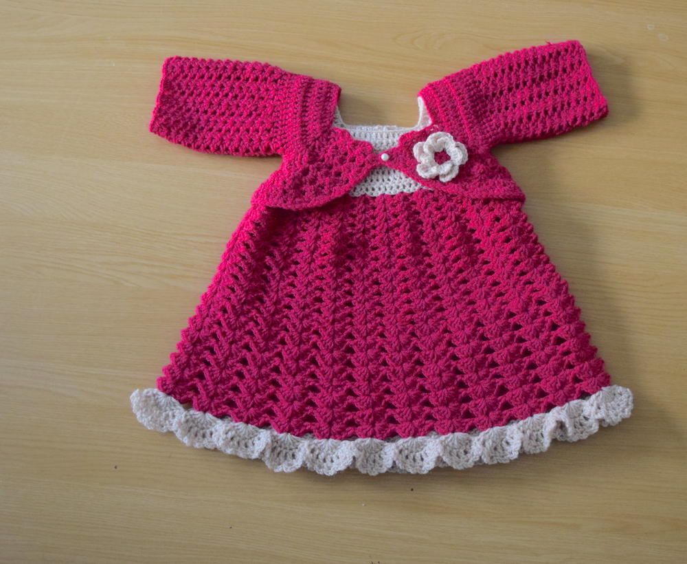 free crochet baby sailor suit pattern