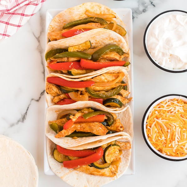 Baked Chicken Fajitas Baked Chicken Fajitas