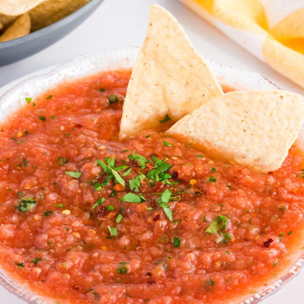 Homemade Salsa on The Border Salsa Copycat Recipe Homemade Salsa {on The Border Salsa Copycat Recipe}
