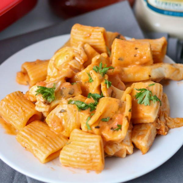 Rosa Chicken Pasta Bake Rosa Chicken Pasta Bake