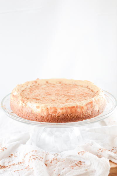 Cinnamon Vegan Cheesecake Cinnamon Vegan Cheesecake
