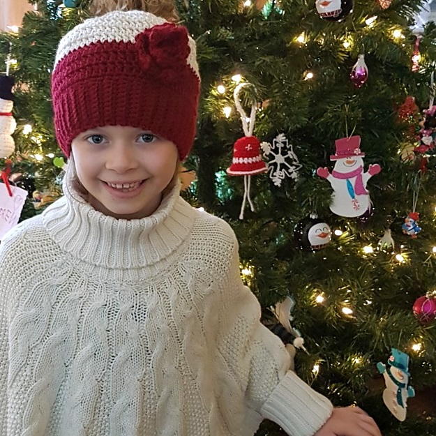 Simple Double Crochet Messy Bun Hat Simple Double Crochet Messy Bun Hat