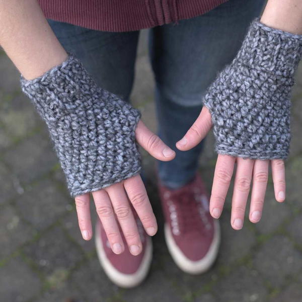 Basic Fingerless Gloves Basic Fingerless Gloves
