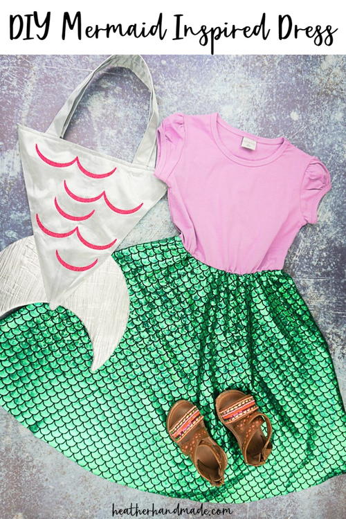 Diy Mermaid Inspired Dress Diy Mermaid Inspired Dress