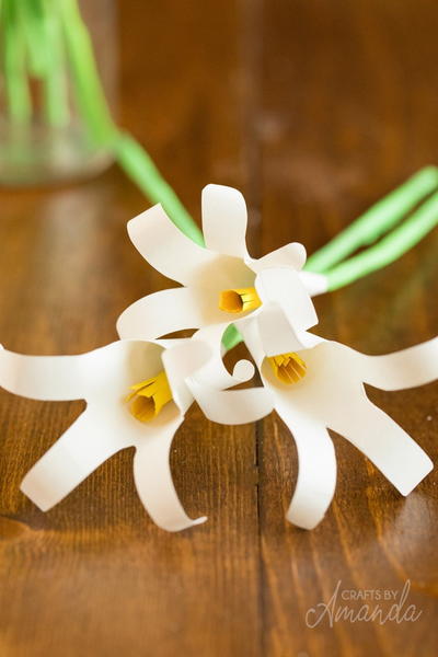 Handprint Paper Easter Lily Handprint Paper Easter Lily