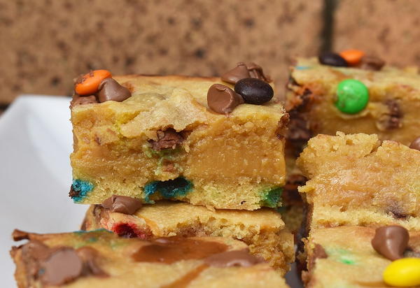 Mm Caramel Cookie Bars M&m Caramel Cookie Bars
