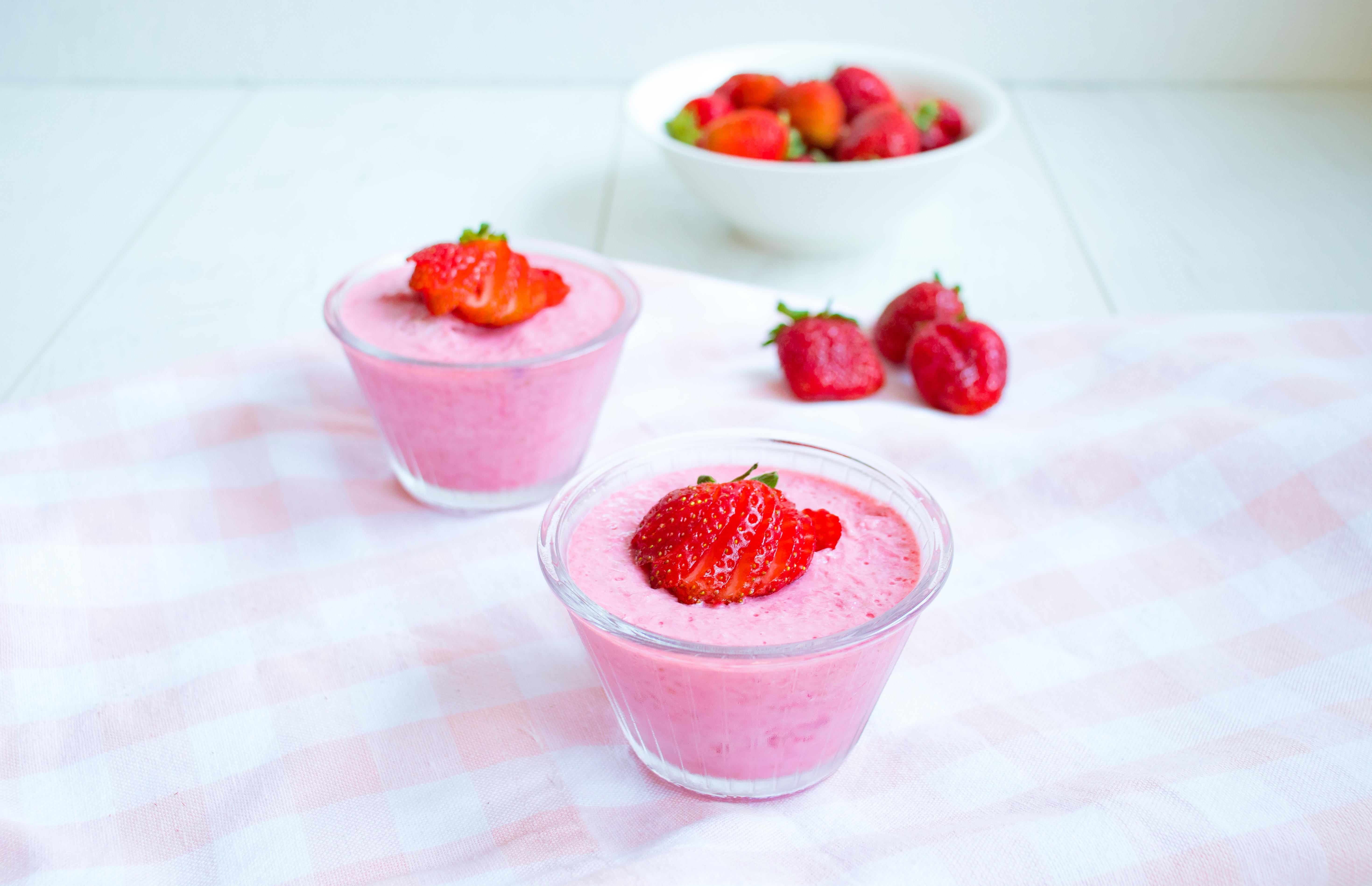 Keto Strawberry Pudding Recipe (keto Friendly Pudding Recipe