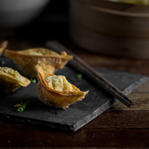 Delicious Crispy Pork Wontons Delicious Crispy Pork Wontons