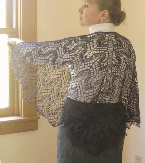 StellaLuna Knit Lace Shawl Pattern StellaLuna Knit Lace Shawl Pattern