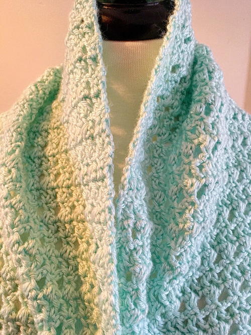 Misty Crochet Lacy Wrap Pattern Misty Crochet Lacy Wrap Pattern