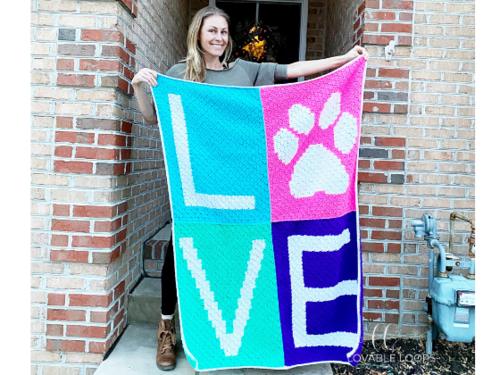 Paw Print Blanket Paw Print Blanket