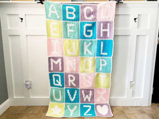 Alphabet Blanket