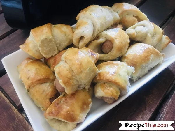 Air Fryer Pigs In A Blanket Air Fryer Pigs In A Blanket