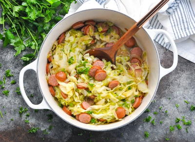 Sausage And Cabbage