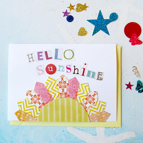 Washi Tape Greeting Card Washi Tape Greeting Card