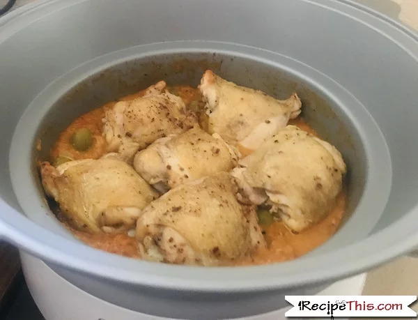 Slow Cooker Greek Chicken Thighs Slow Cooker Greek Chicken Thighs